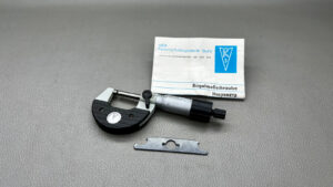German TGL 15046-1 Micrometer Ratchet Stop 0-25mm In Top Condition