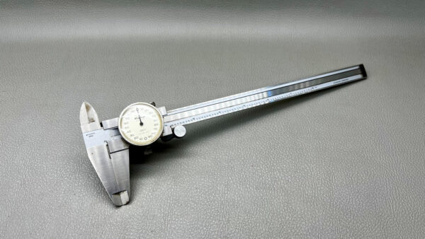 Mitutoyo 505-627 Dial Vernier 8" Stainless .001" Grad Smooth Operation