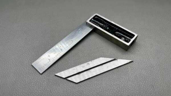 Starrett No 13E Double Square With Angle Gauge - Image 3