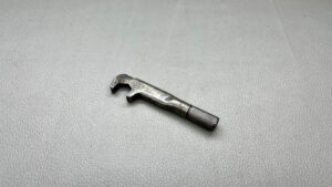 Vintage Miniature Wrench 3 1/2" Long Screw handle opens & Closes Mouth In Good Condition