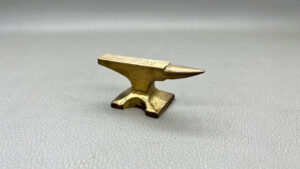 Small Brass Anvil 80x32x34mm In Good Condition 