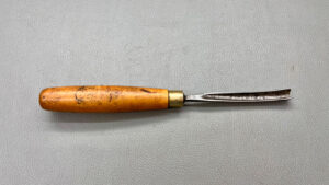 Addis No 20 Bent Gouge 12mm Nice Marples Handle In Good Condition