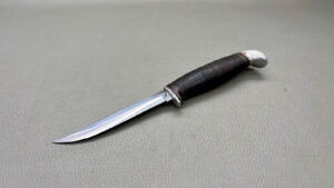 Case XX USA 3 Finn Hunting Knife 4 1/2" Blade Nice & Clean 