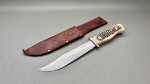 Tuf-Stag Ultra Honed Fixed Blade Knife & Leather Sheath