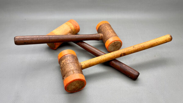 Wooden Mallet 2" x 4" And 11 1/2" In Length Weight Approx 250g