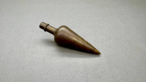 Brass Plumb Bob N6481-14 120mm In Length - Uncleaned - Top Unscrews