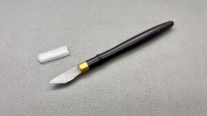 Beautiful Craft Knives With Ebony Handle 160mm Long In New Condition