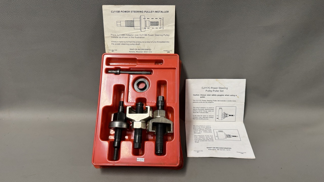 Snap-On Power Steering Pulley Installer CJ113B