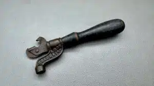 A.S. Co Columbia Combination Hammer Patent 1893 7" Long Can & Bottle Opener