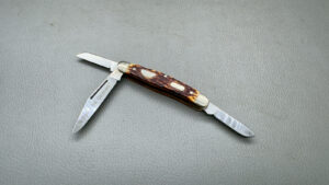 Boker Tree USA 3 Blade Folding Knife Nice Engravings Limited Edition