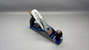 Record No 4 Bench Plane Made In England Nice Logo Tote & Knob Genuine Record Cutter In Good Condition
