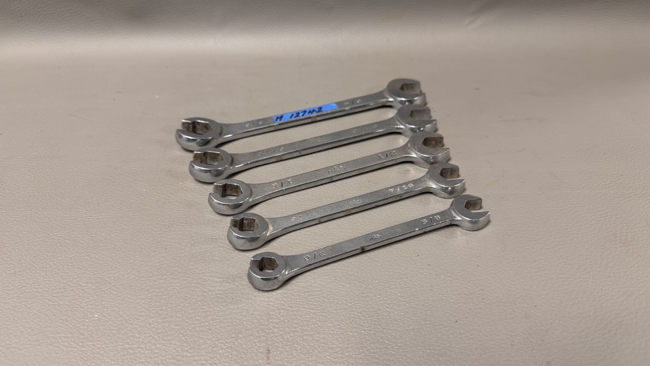 Mac USA 5pc Flare Nut Spanner Set
