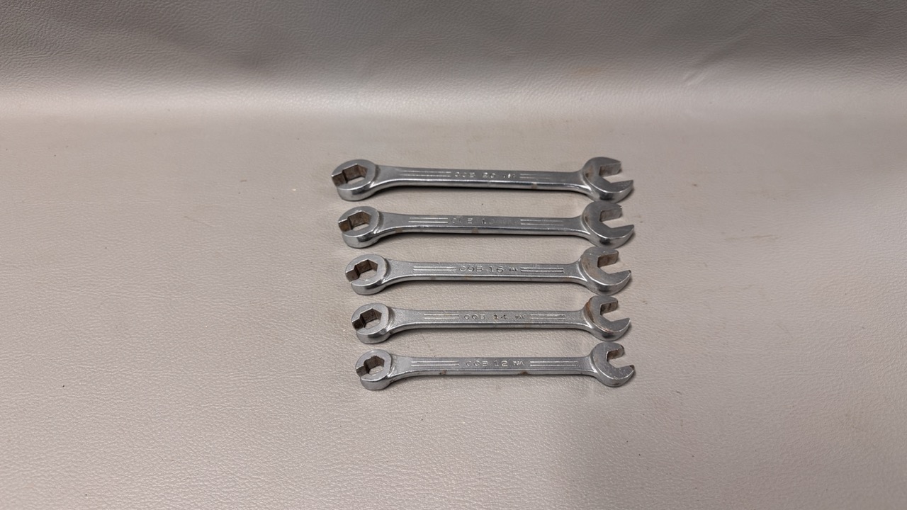 Mac USA 5pc Flare Nut Spanner Set - Image 2