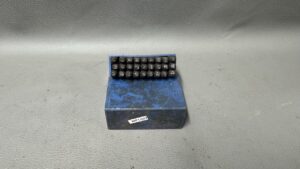 Bodman Letter Set In Size 1/8"