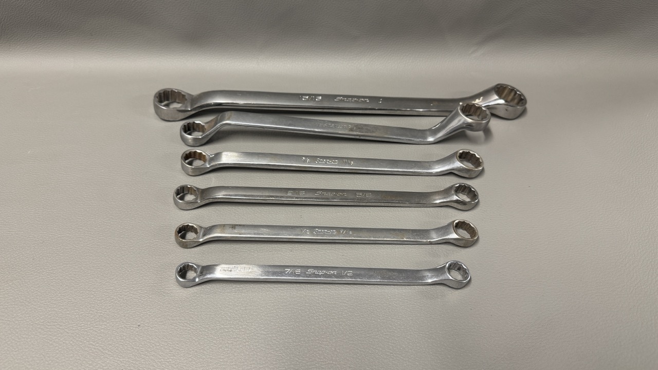 Snap On Ring Spanner Set Good Sizes - Image 2