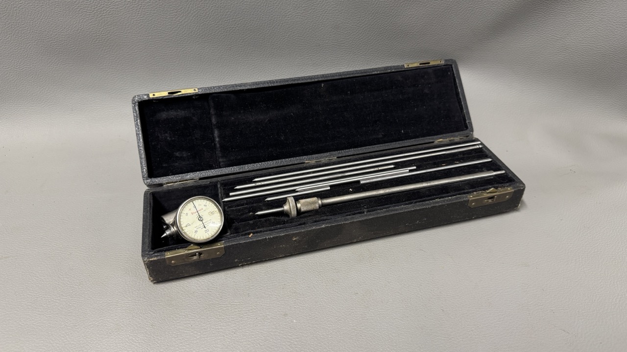 Starrett No 696 Crankshaft Distortion Dial Gauge