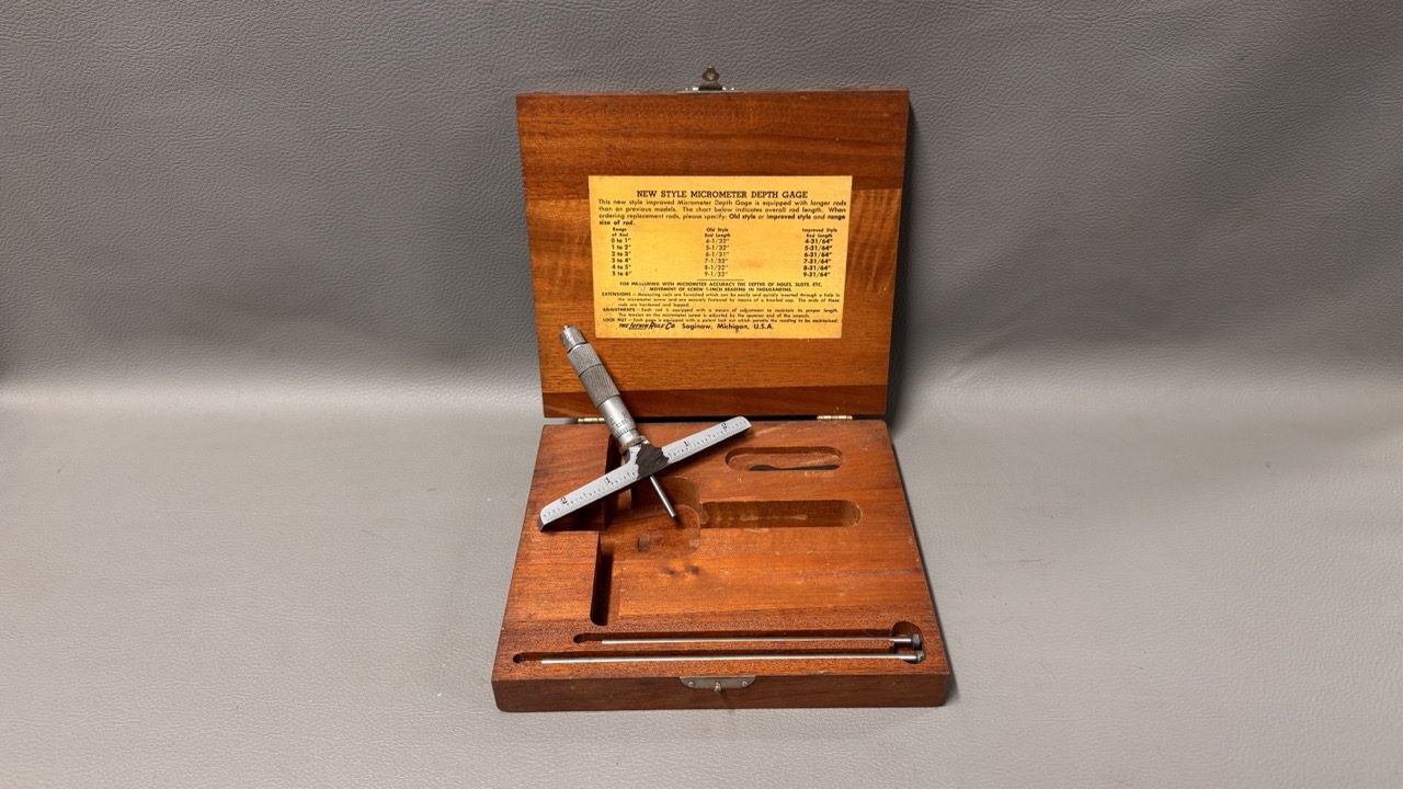 Lufkin USA 515G 0 -3" Depth Micrometer - Image 2