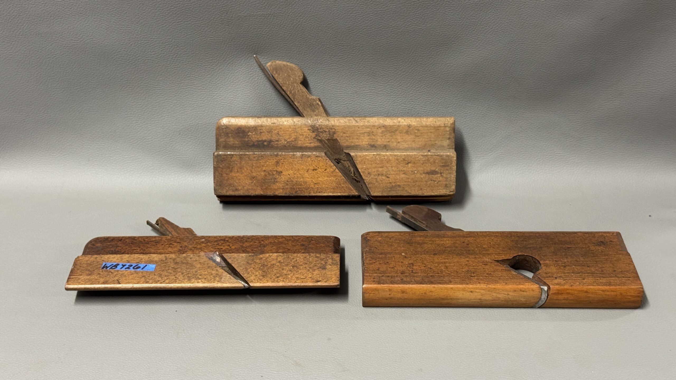 Wood Beading Planes Sizes 1" - 5/8" And 1/4"