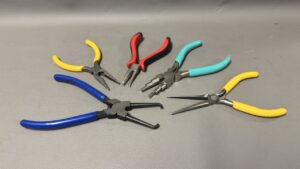 Jewellers Pliers Set Of 5 All Spring Loaded