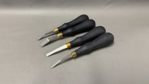 Four Handy Leather Files In New Condition