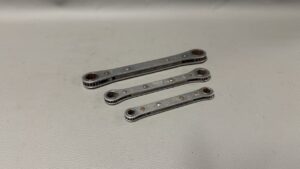 Snap On Flat Ratcheting Wrench Set Of 3