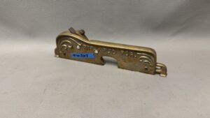 Brass Rabbet Plane Patent Applied For Uncleaned