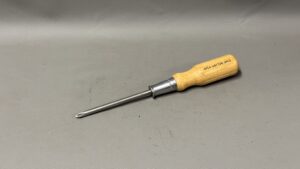 Apex USA No 1202 Wood Handled Phillips Head Screwdriver