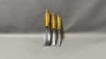 Erik Anton Berg Chisel Set Of 3