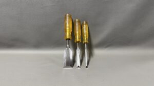 Erik Anton Berg Chisel Set Of 3